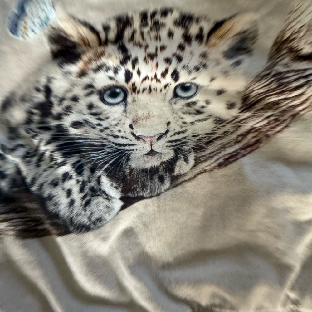 MOLO Leopard Print Graphic sweatshirt